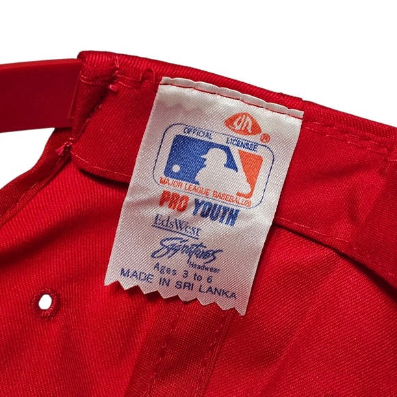 Vintage St. Louis Cardinals Youth Kids Snapback Cap Hat Rookie League - NWT - Picture 9 of 9